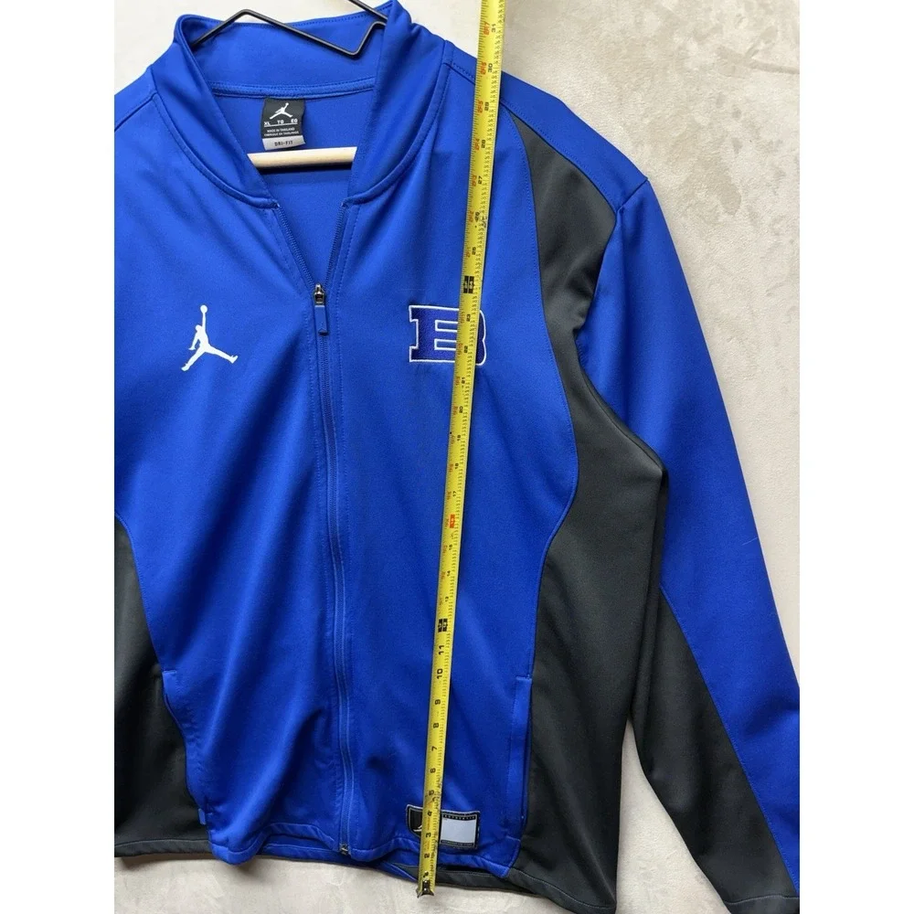 Nike Air Jordan Flight Knit Track Jacket Men XL Blue Boise State Broncos Warmup